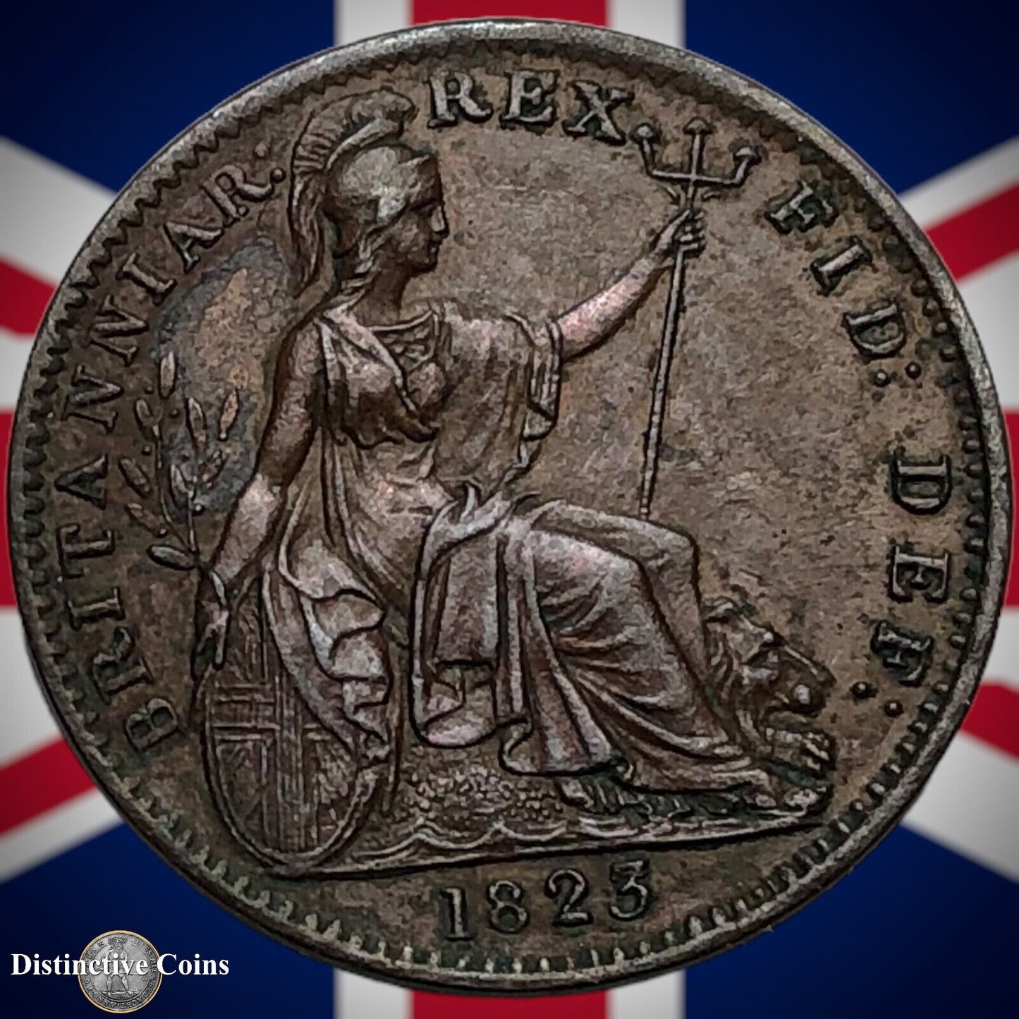 Great Britain 1823 Farthing 1/4d GB3267