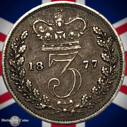 Great Britain 1877 Three Pence GB1885