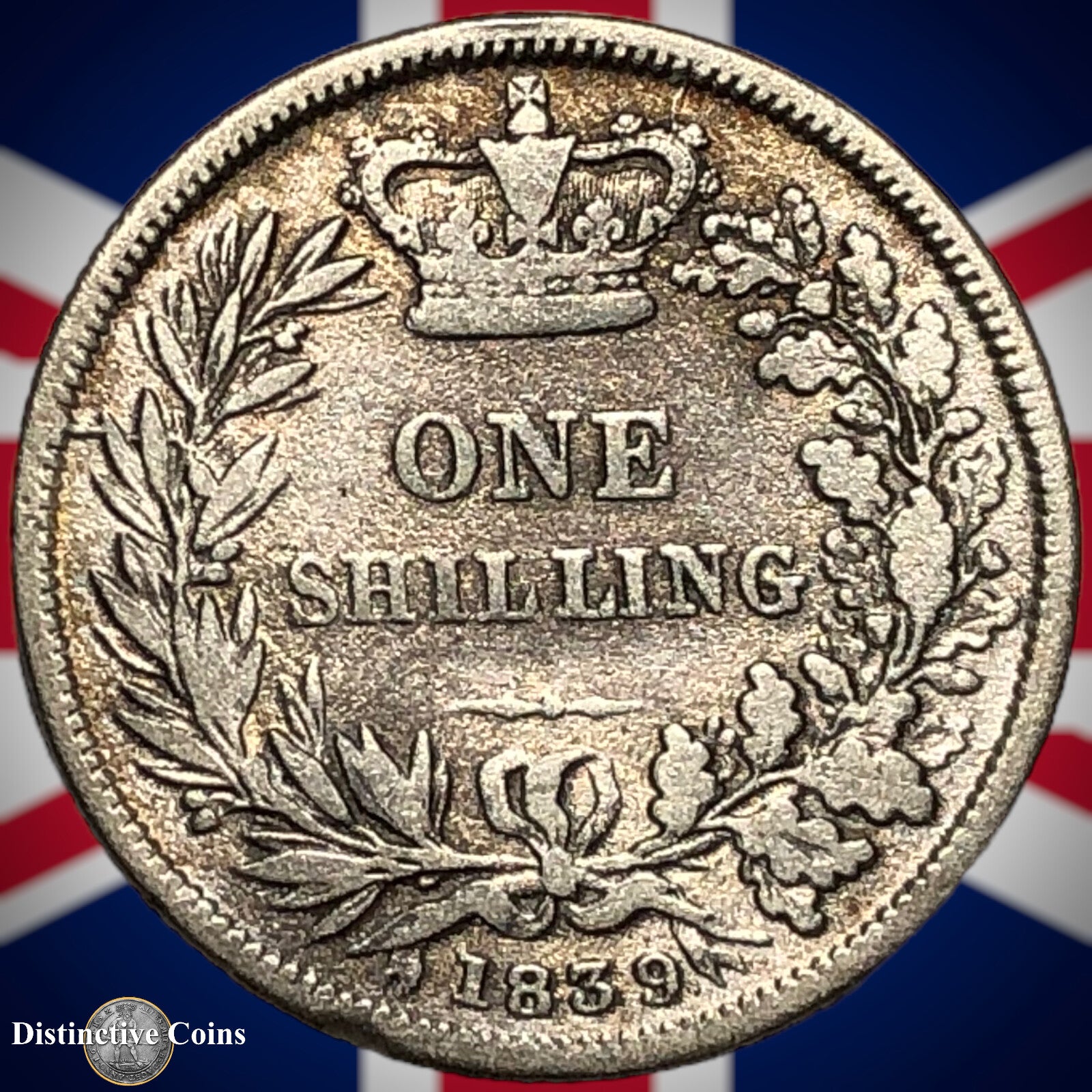 Great Britain 1839 British One Shilling GB0154