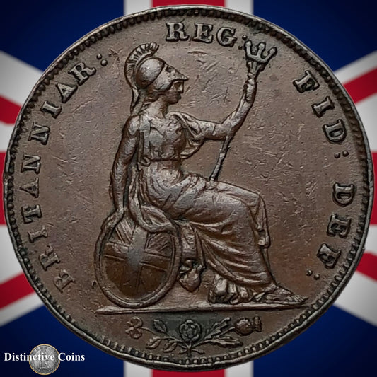 Great Britain 1842 Farthing 1/4d GB3409