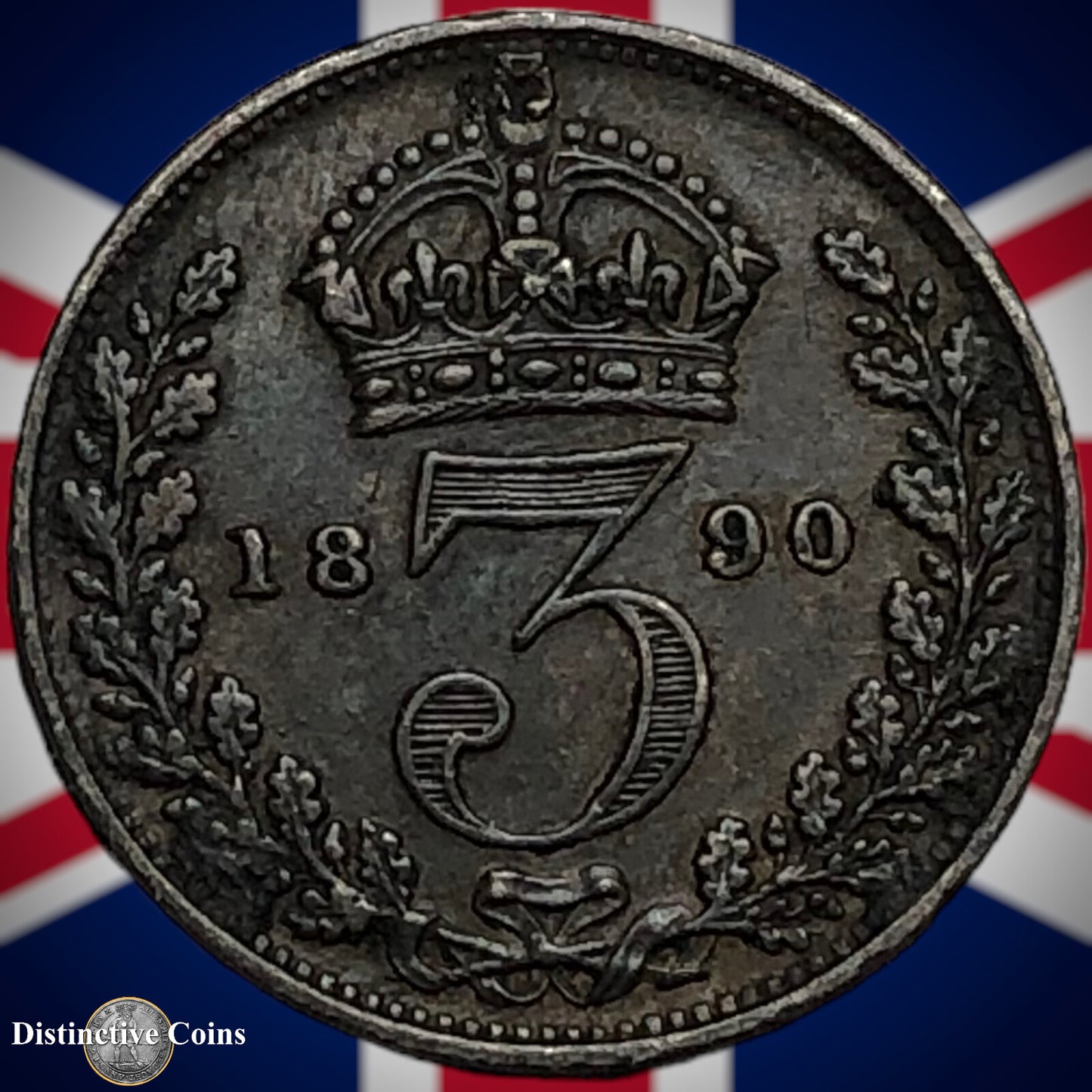 Great Britain 1890 Three Pence GB1983