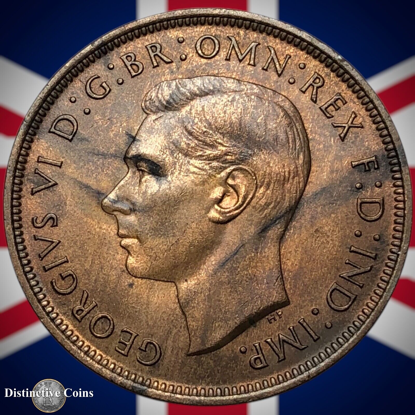 Great Britain 1938 Penny 1d GB7217