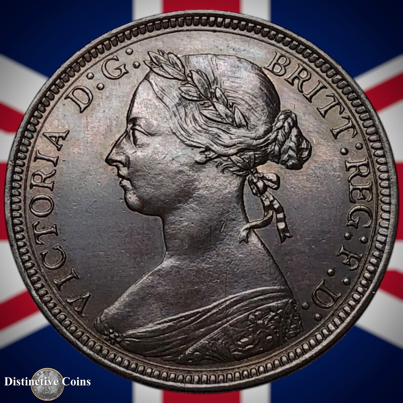 Great Britain 1891 Half Penny 1/2d GB5695