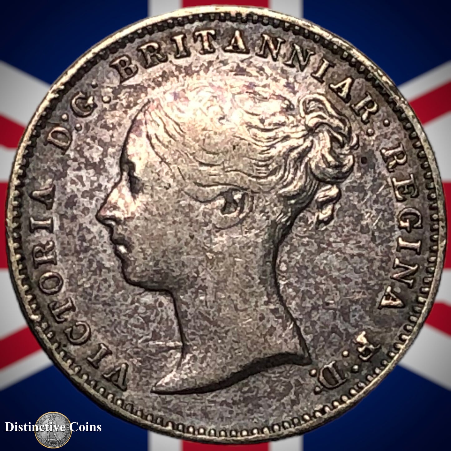 Great Britain 1868 Three Pence GB1846