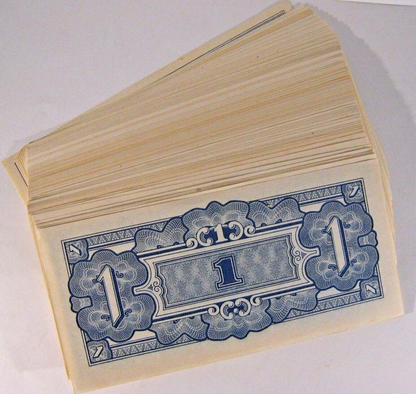 1942(ND) Oceania 1 Shilling, Japanese Occupation WWII 