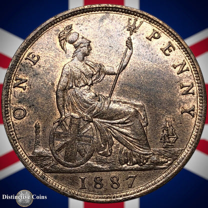 Great Britain 1887 Penny 1d GB6476