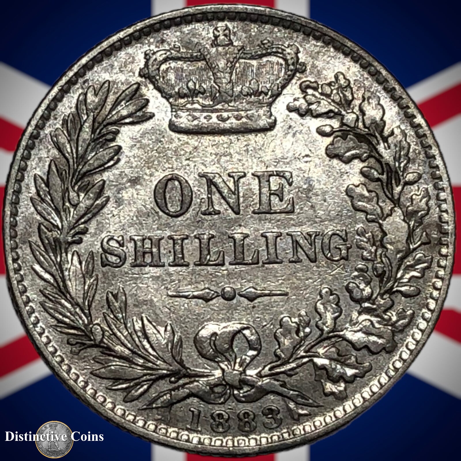 Great Britain 1883 British One Shilling GB0428