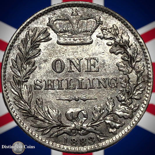 Great Britain 1883 British One Shilling GB0428