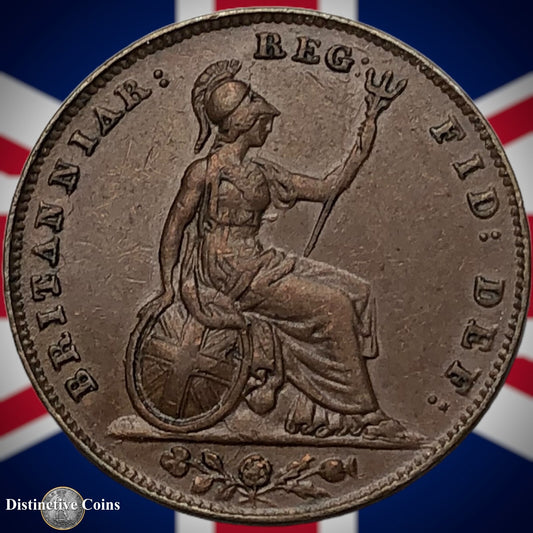 Great Britain 1853 Farthing 1/4d GB3445