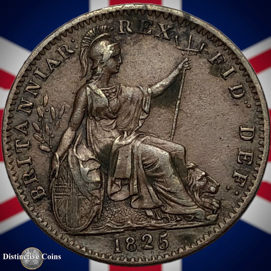 Great Britain 1825 Farthing 1/4d GB3287