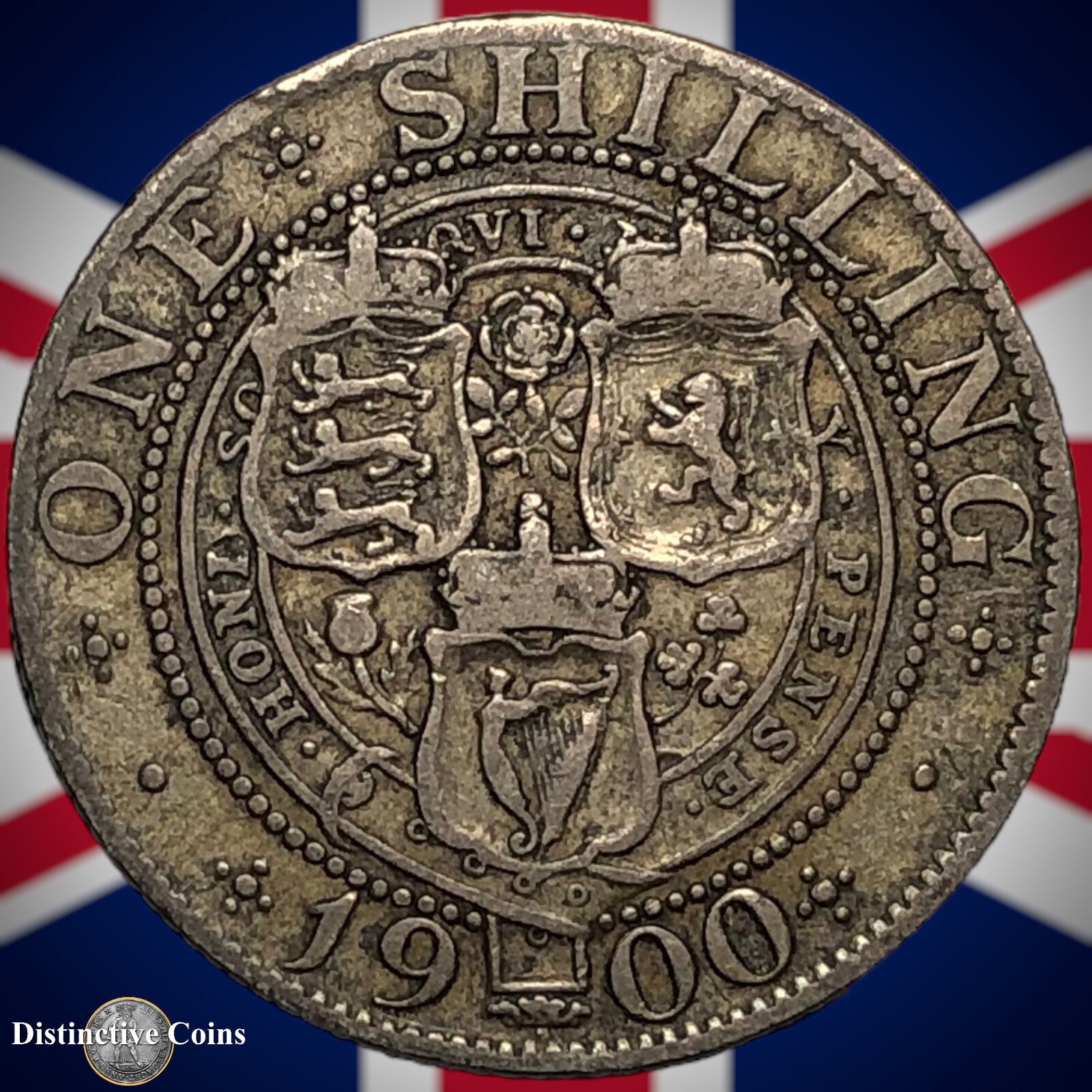 Great Britain 1900 British One Shilling GB0712