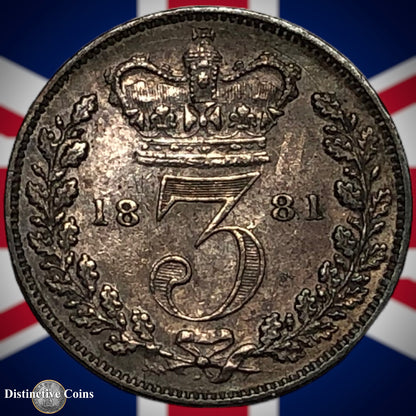 Great Britain 1881 Three Pence GB1917