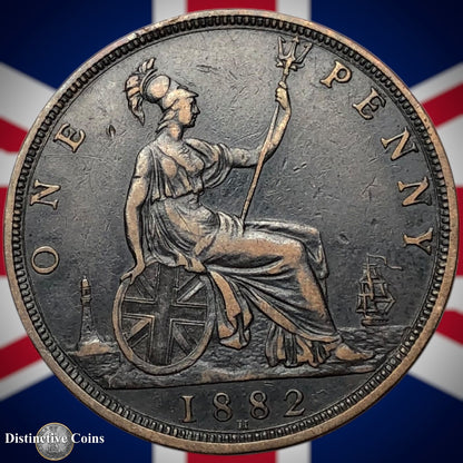 Great Britain 1882 H Penny 1d GB6438
