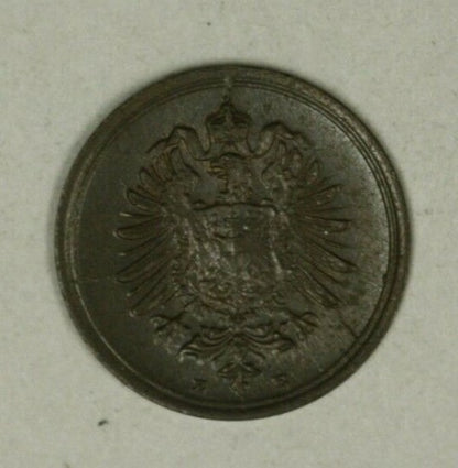 Germany Pfennig 1875-E Toned UNC  A2293