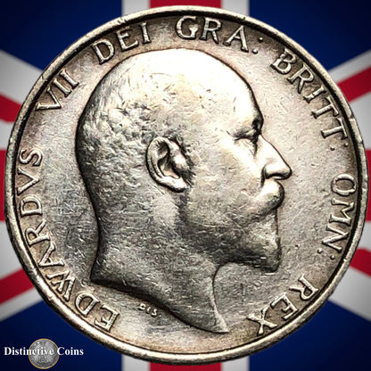 Great Britain 1907 British One Shilling GB0845