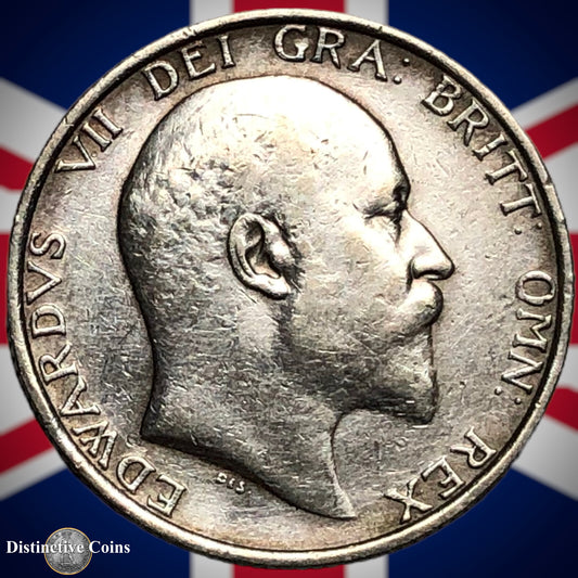 Great Britain 1907 British One Shilling GB0845