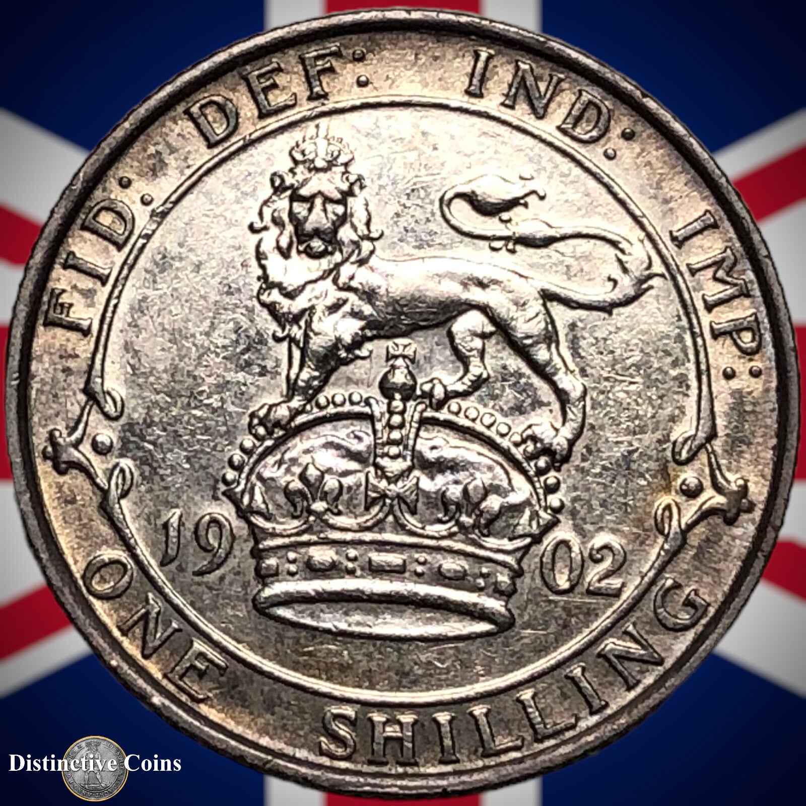 Great Britain 1902 British One Shilling GB0747