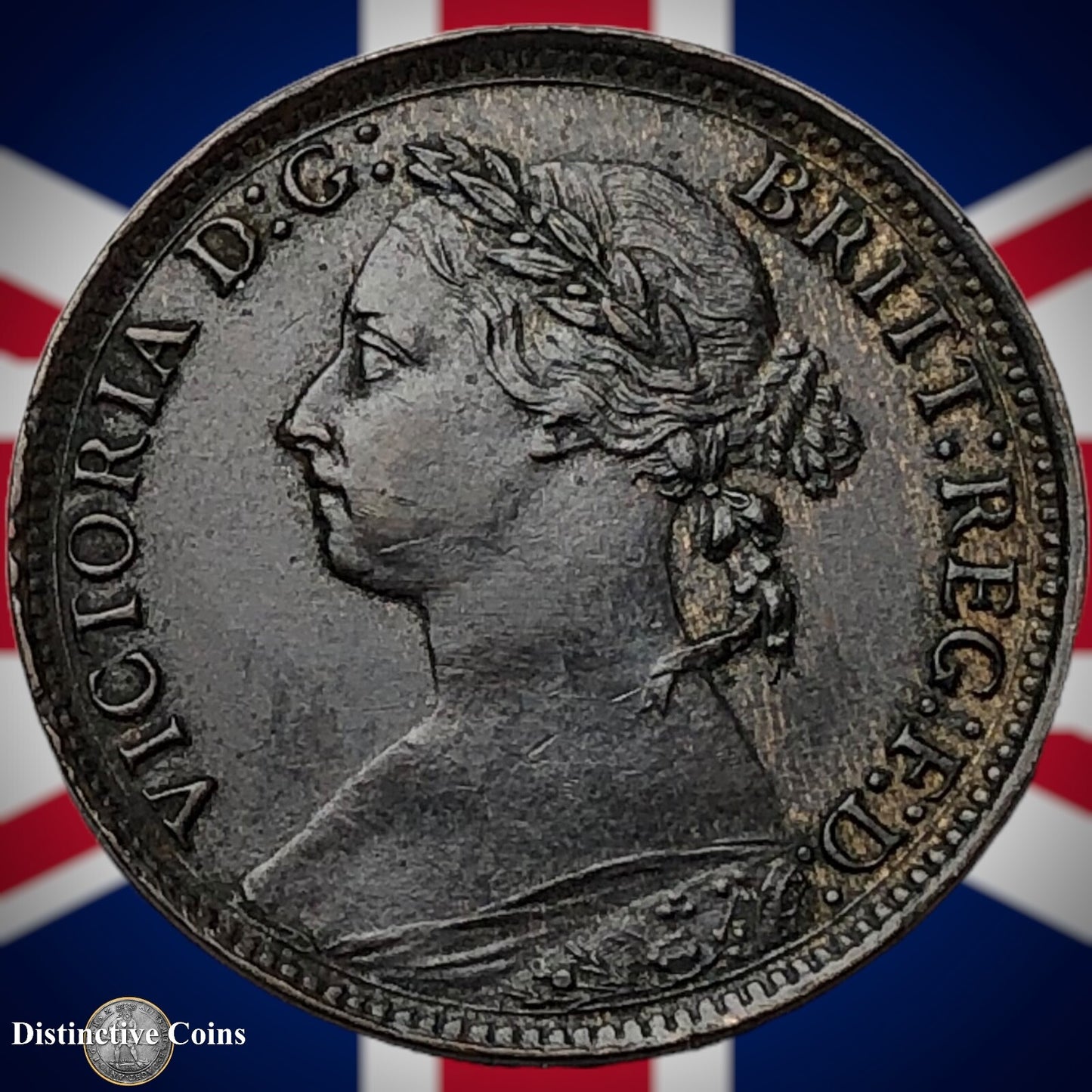 Great Britain 1886 Farthing 1/4d GB4211