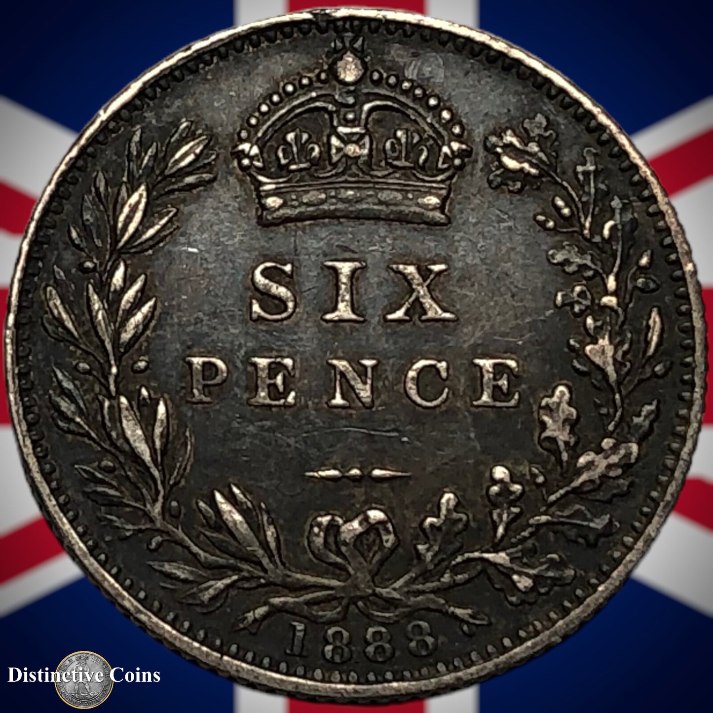 Great Britain 1888 Six Pence GB2708