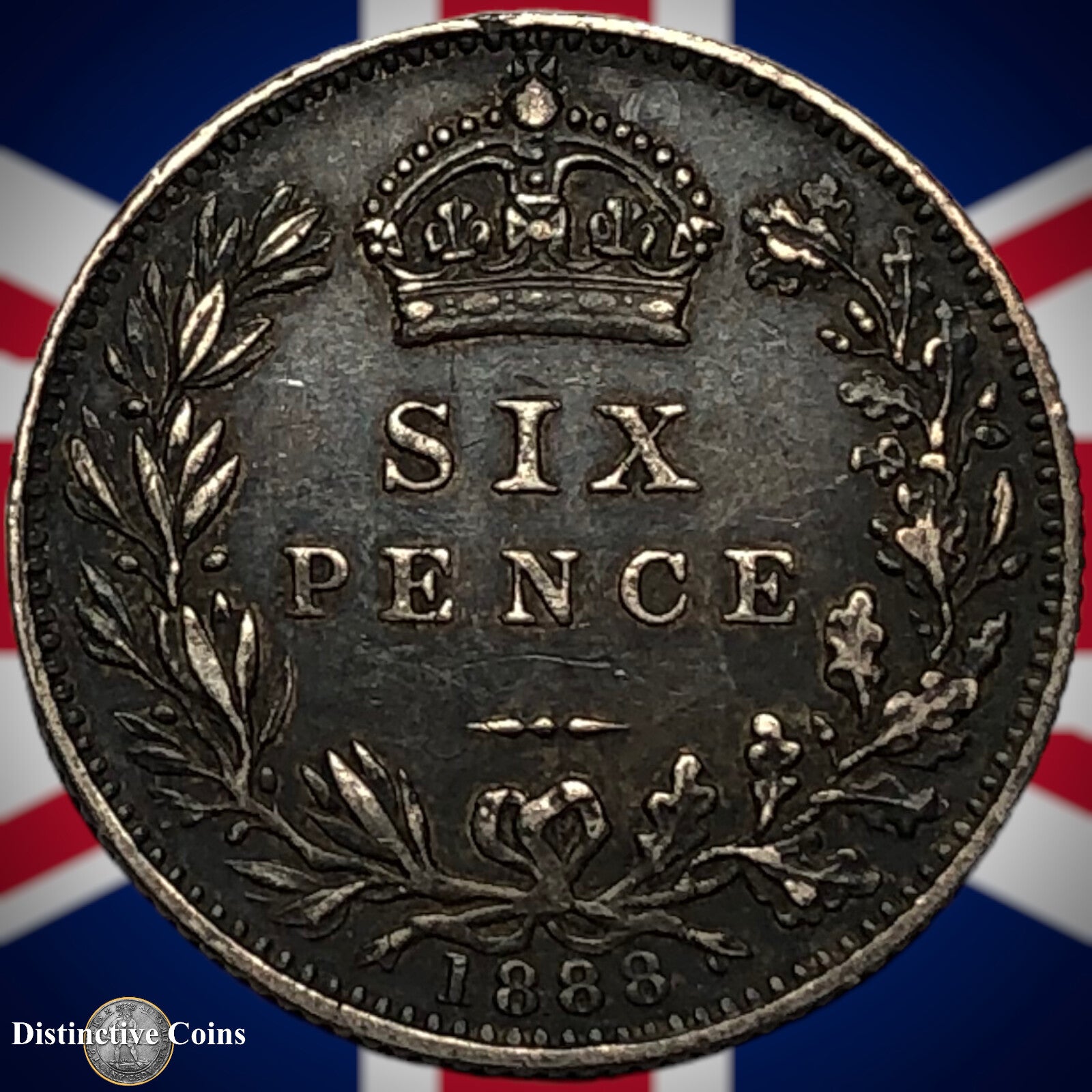 Great Britain 1888 Six Pence GB2708