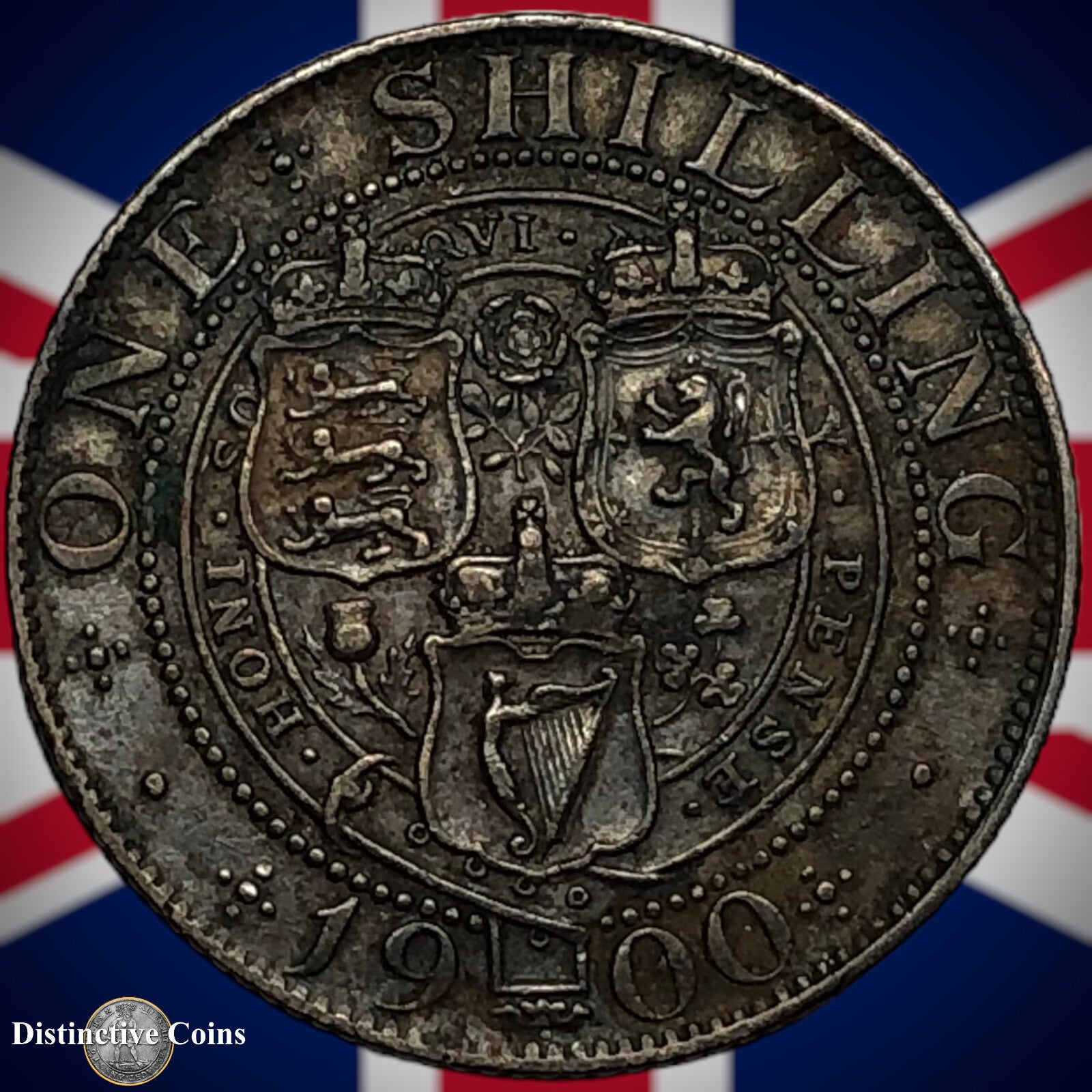 Great Britain 1900 British One Shilling GB0731