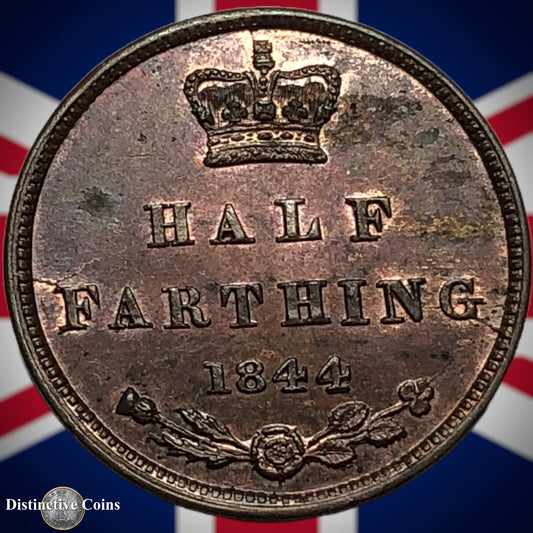 Great Britain 1844 Half Farthing 1/2 Penny GB3122