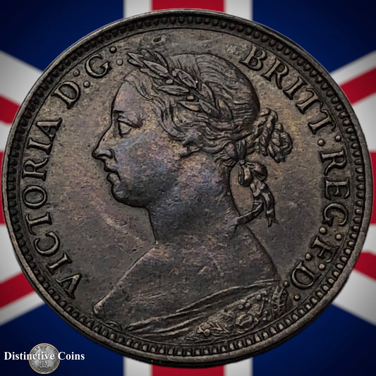 Great Britain 1881 H Farthing 1/4d GB4010