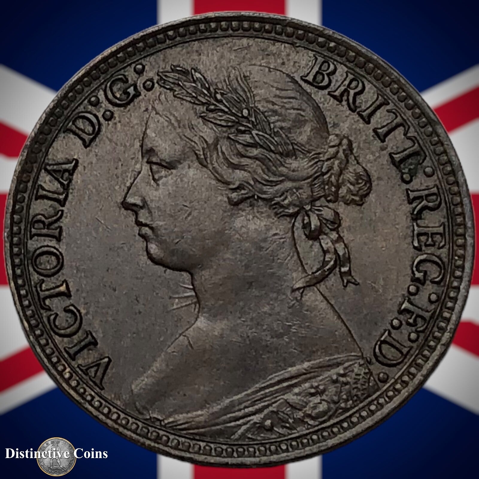 Great Britain 1879 Farthing 1/4d GB3831