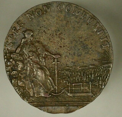 Zellerfeld Token GLUCK AUF DEM HARZ GLUCK AUF UNSALLEN- SPES NON CONFUNDIT A1603