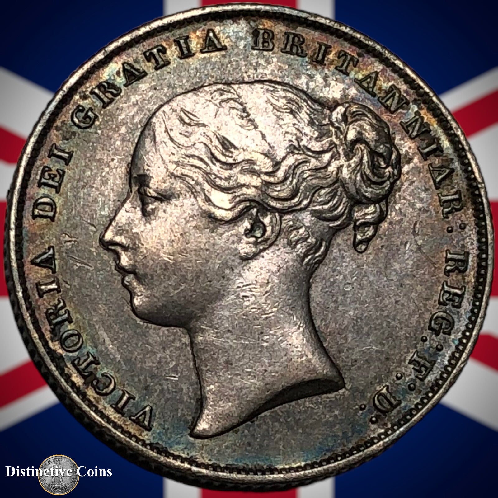 Great Britain 1856 British One Shilling GB0229