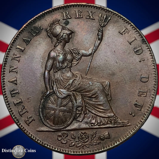 Great Britain 1826 Half Penny 1/2d GB5210