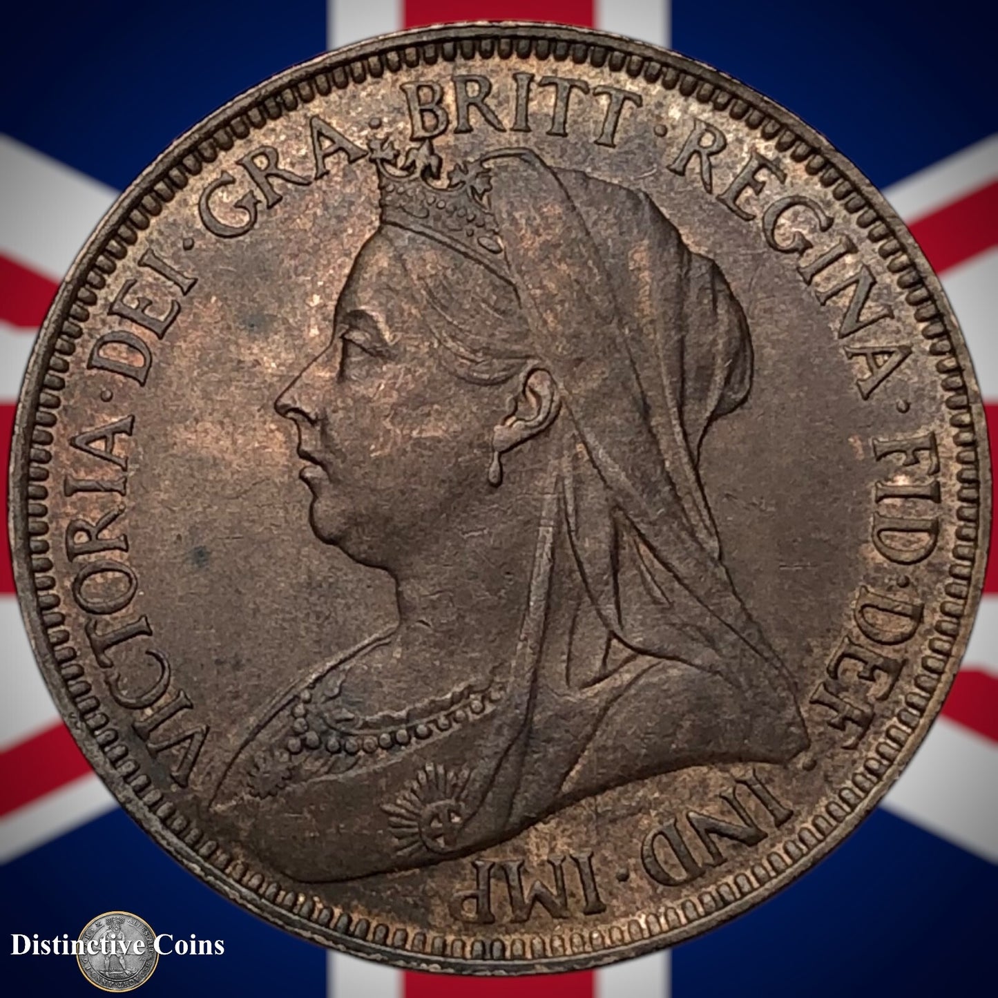 Great Britain 1898 Half Penny 1/2d GB5736