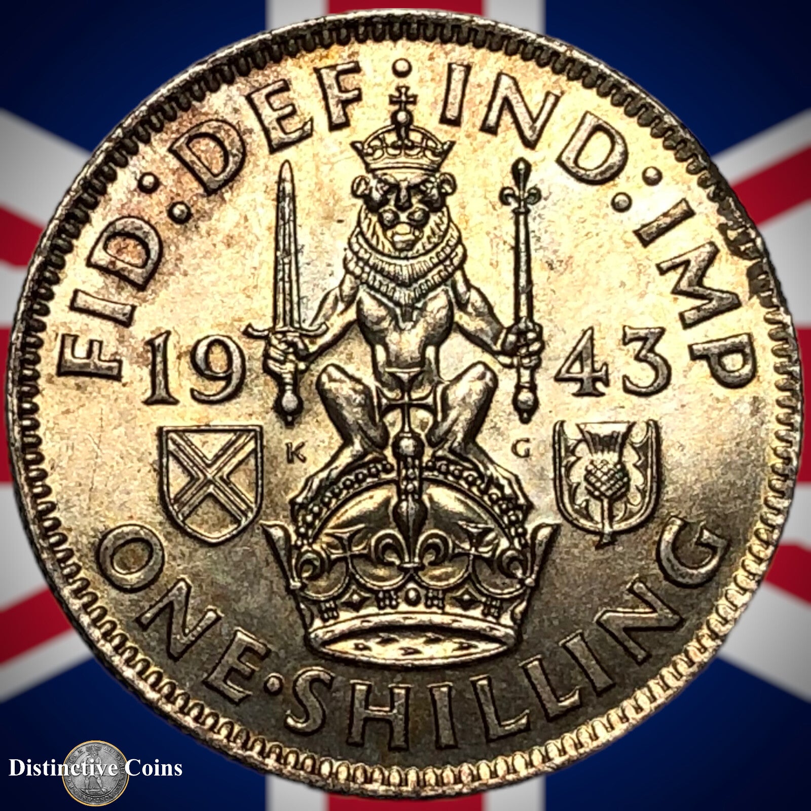 Great Britain 1943 One Shilling GB1105