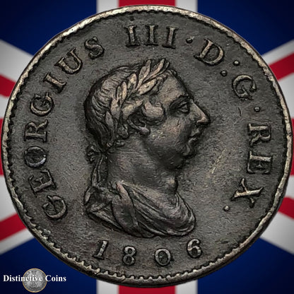 Great Britain 1806 Farthing 1/4d GB3216