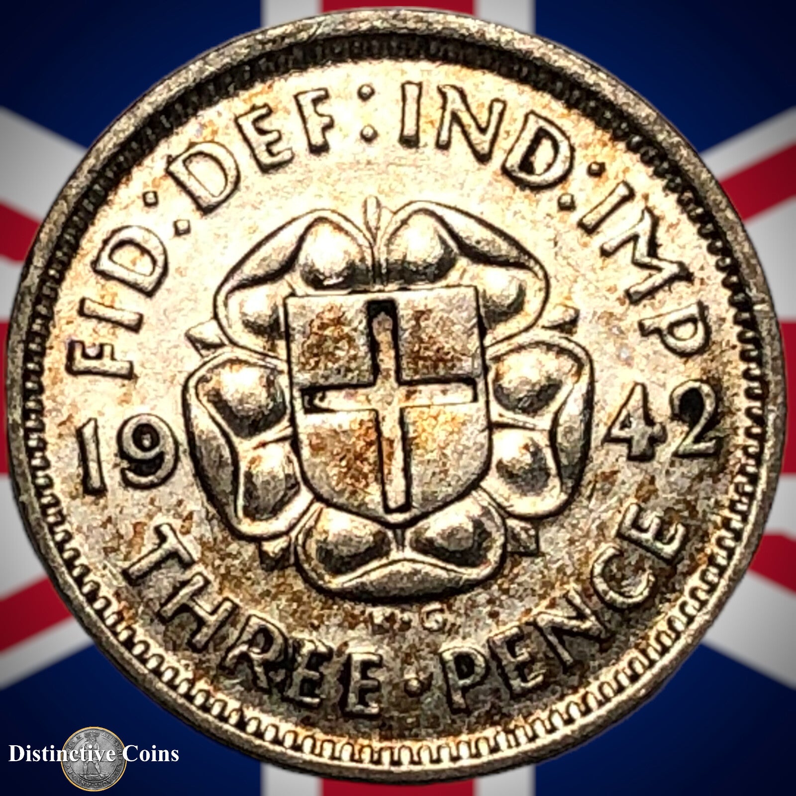 Great Britain 1942 Three Pence GB2335