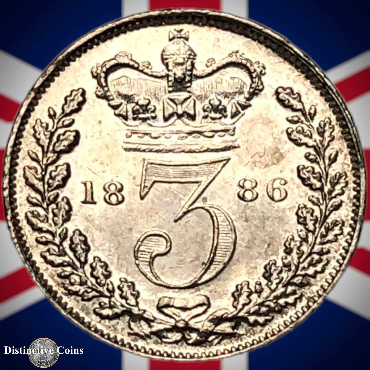 Great Britain 1886 Three Pence GB1959