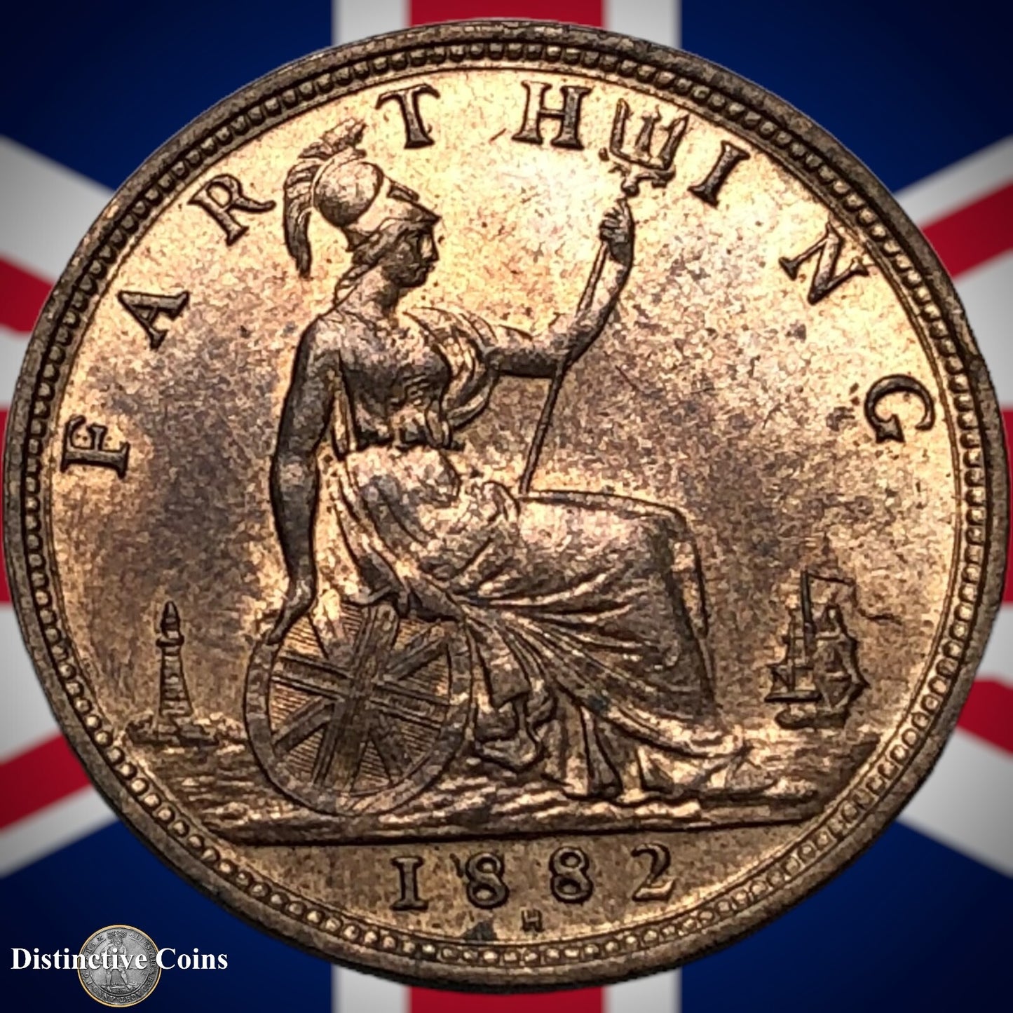 Great Britain 1881 H Farthing 1/4d GB3997