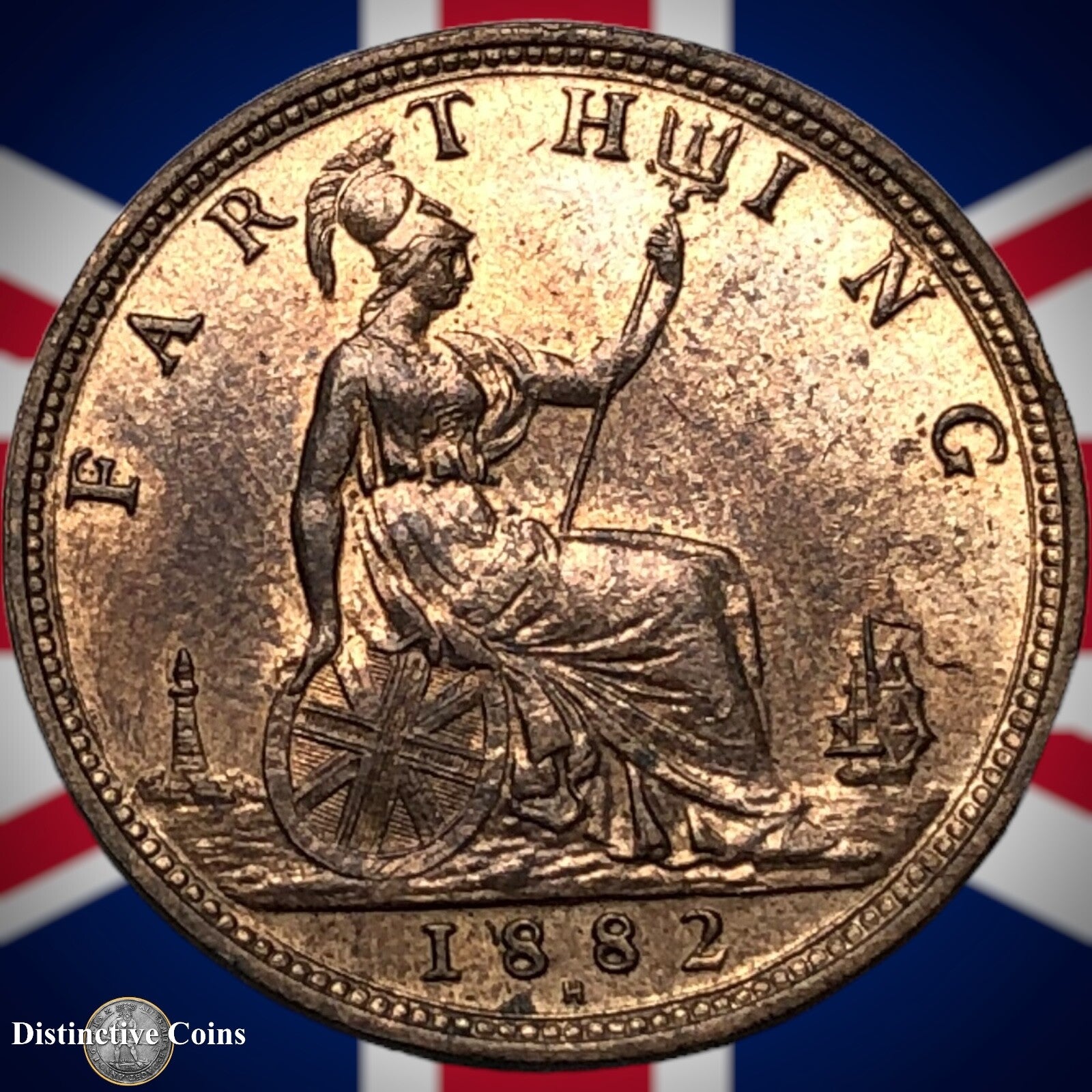 Great Britain 1881 H Farthing 1/4d GB3997