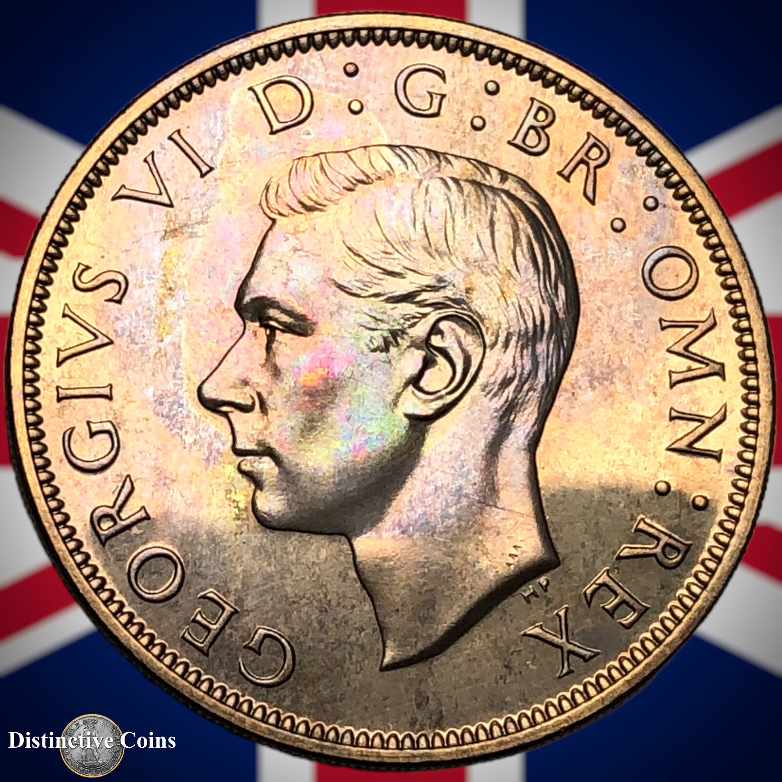 Great Britain 1950 Proof Half Crown GB1357