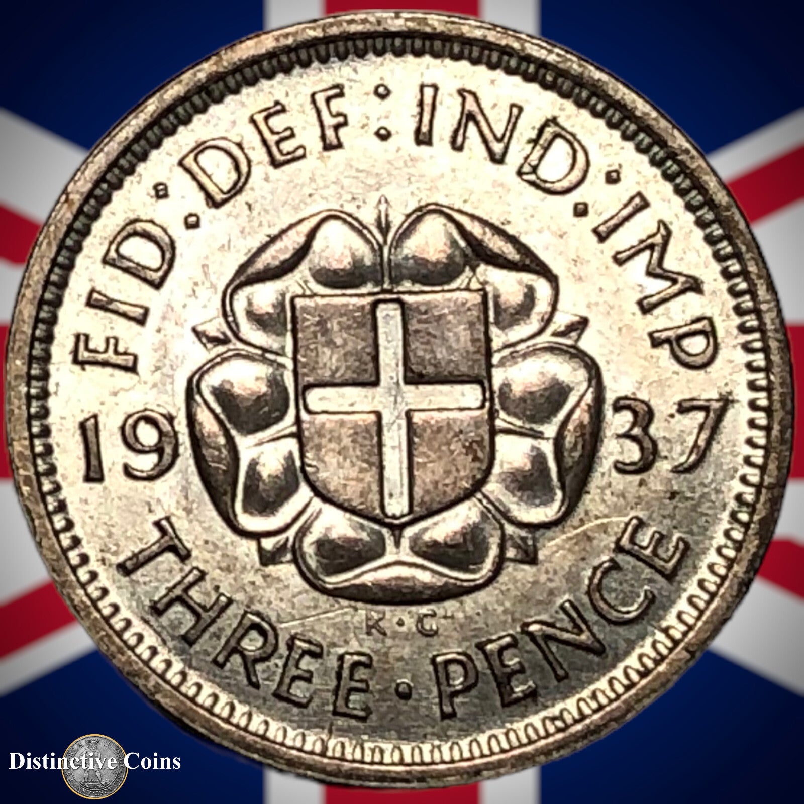 Great Britain 1937 Three Pence GB2291