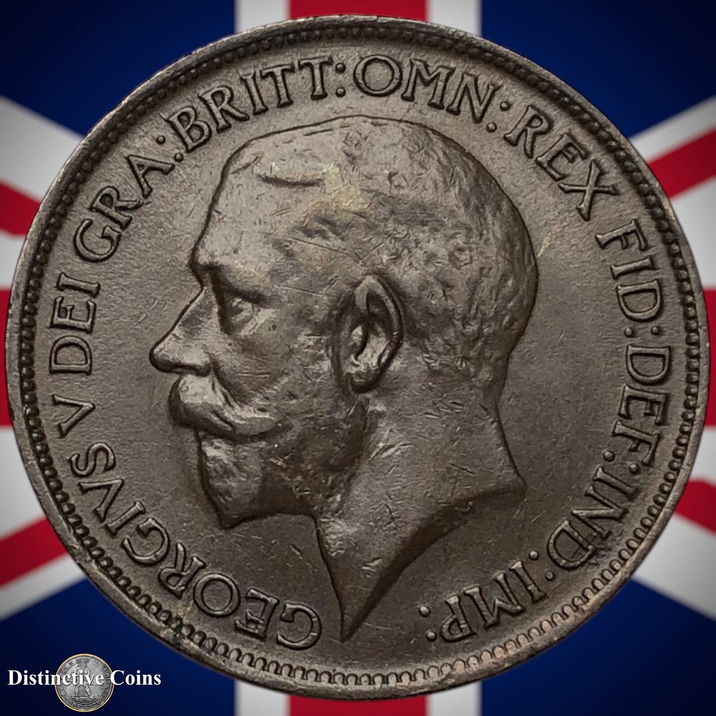 Great Britain 1916 Half Penny 1/2d GB5852