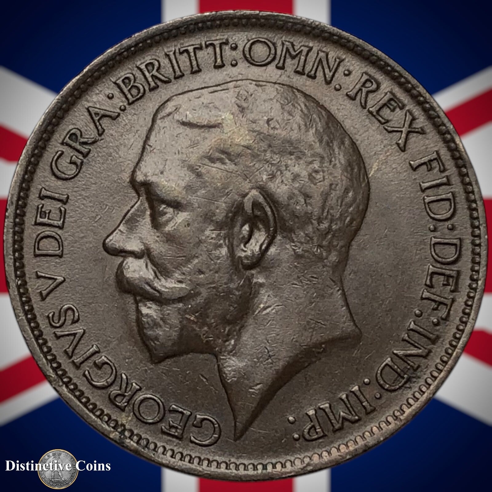 Great Britain 1916 Half Penny 1/2d GB5852