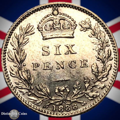 Great Britain 1888 Six Pence GB2720