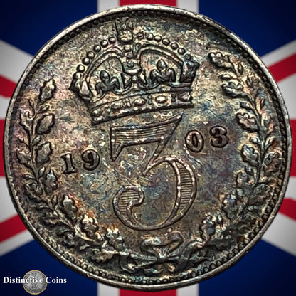Great Britain 1903 Three Pence GB2093