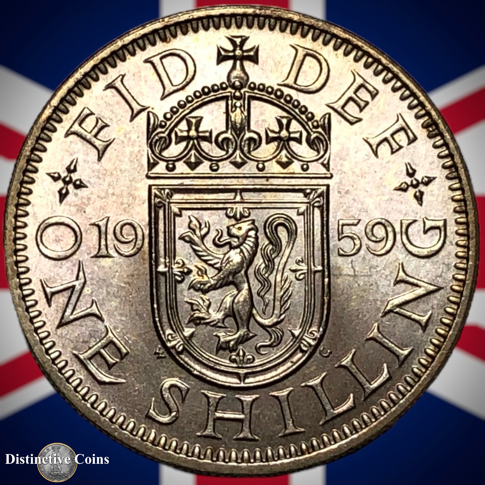 Great Britain 1959 One Shilling GB1129