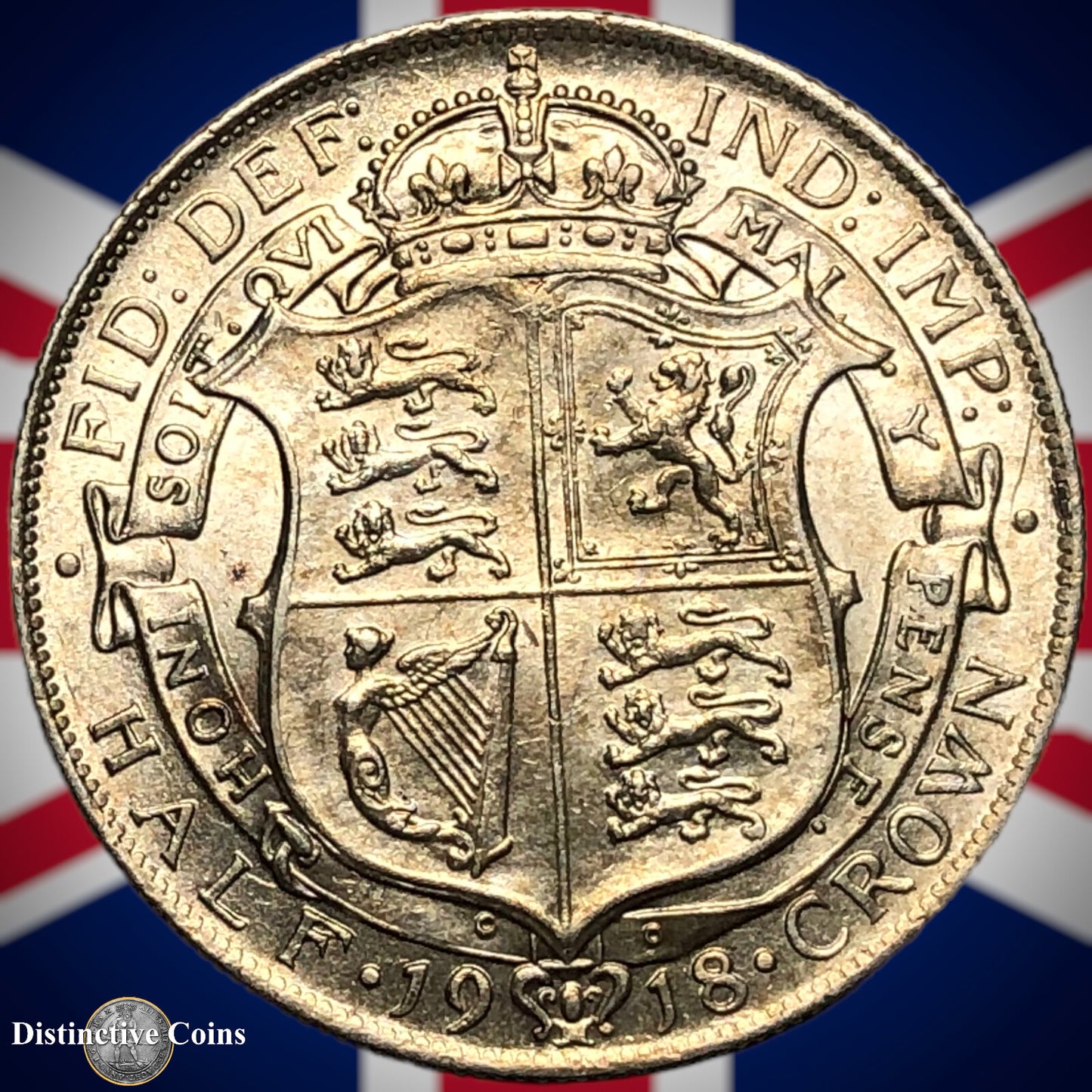 Great Britain 1918 Half Crown GB1284