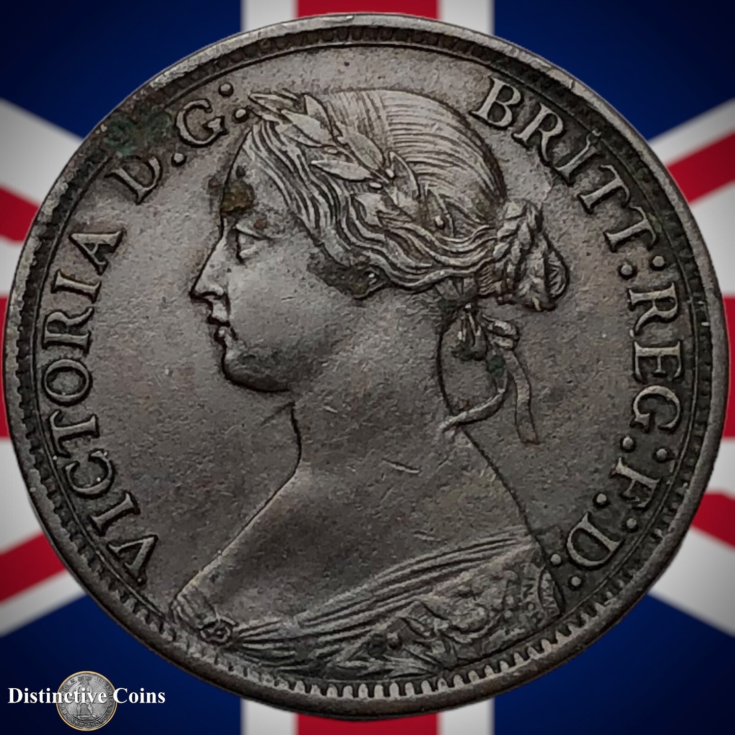 Great Britain 1867 Farthing 1/4d GB3608