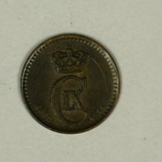 Denmark 1 Ore 1880  High Grade  A1744