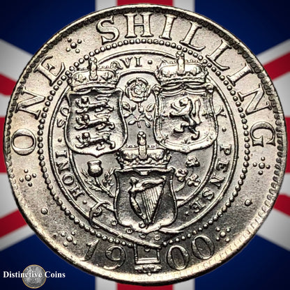 Great Britain 1900 British One Shilling GB0738