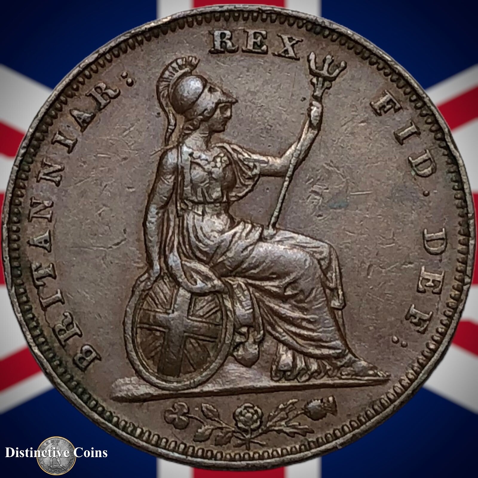 Great Britain 1826 Farthing 1/4d GB3323